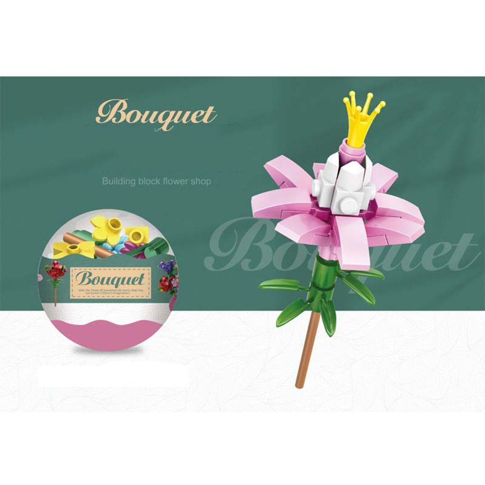 CHOOKEY Set 6 Hộp 6 Hộp Hoa Hồng Ba Chiều Xinh Xắn