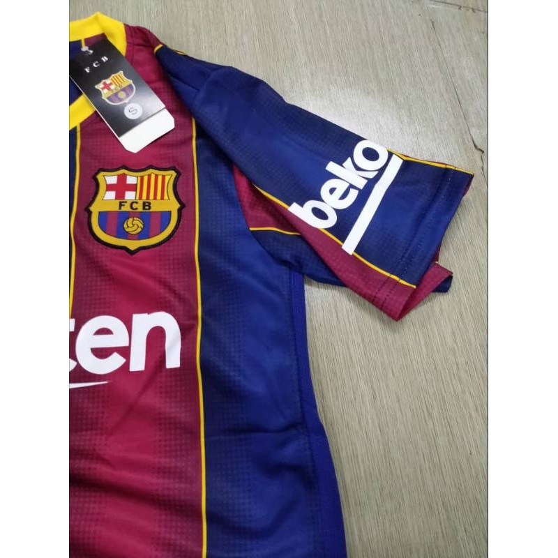 Áo Đấu Nam Barcelona Sân Nhà Mùa 20 / 21 2020 / 2021