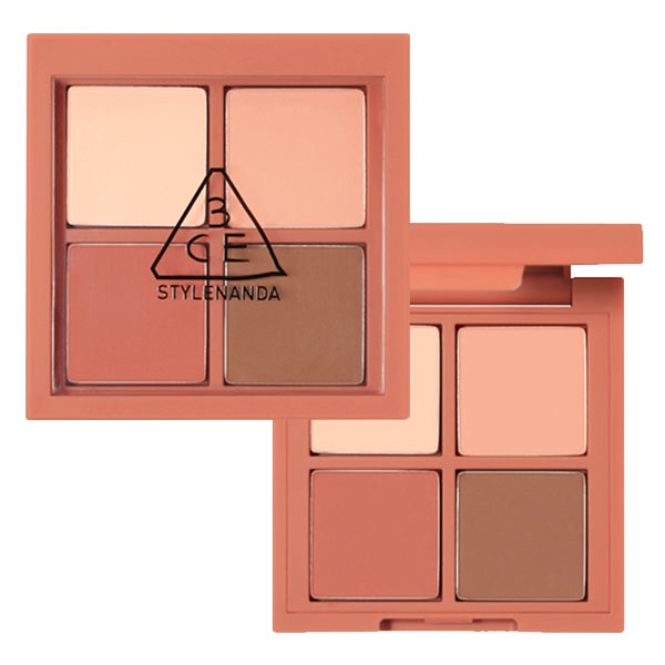 Màu Mắt 4 ô 3CE Mini Multi Eye Color Palette Rose Latte