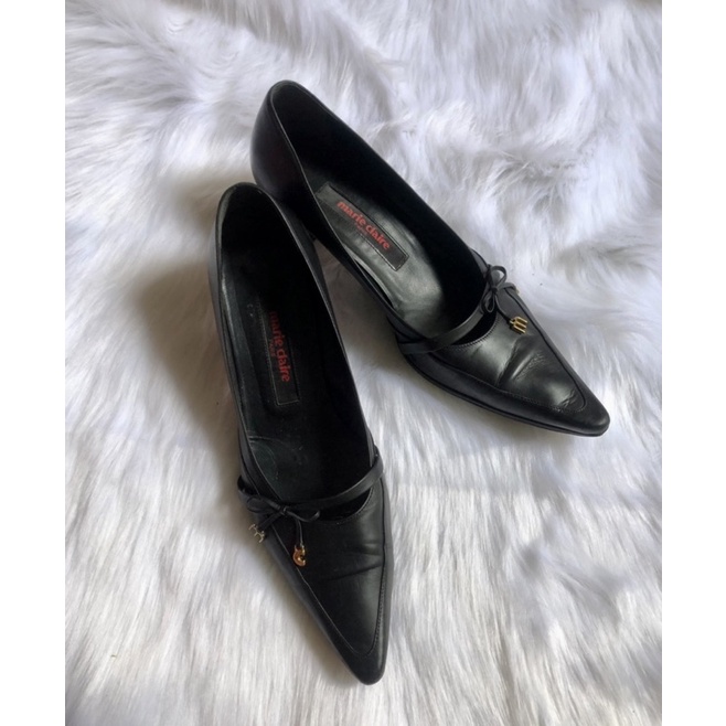 💚 👠  •Giày chuẩn si cao gót chính hãng hiệu của nữ Marie claire 97%•