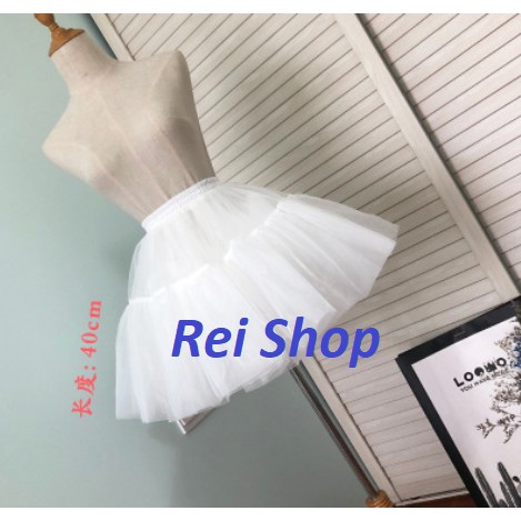 [Mã ICB0511 giảm 25% đơn 50K] Tùng mặc lót phồng lolita dài 40cm | BigBuy360 - bigbuy360.vn