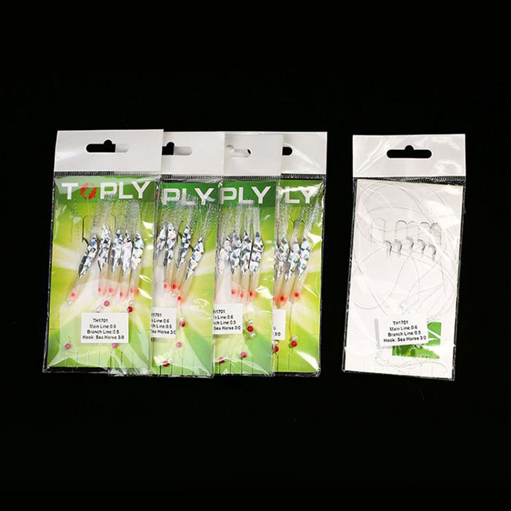 Bộ 5 Móc Câu Phát Sáng Bằng Thép Carbon Chất Lượng Cao