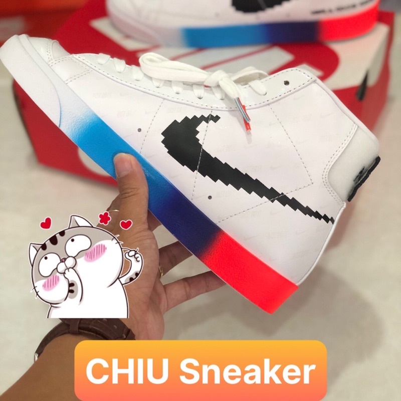 Giày thể thao nam nữ Blaze mid 77 Have a good game Phiên bản cao cấp giày Sneaker cổ cao Blaze mid 77