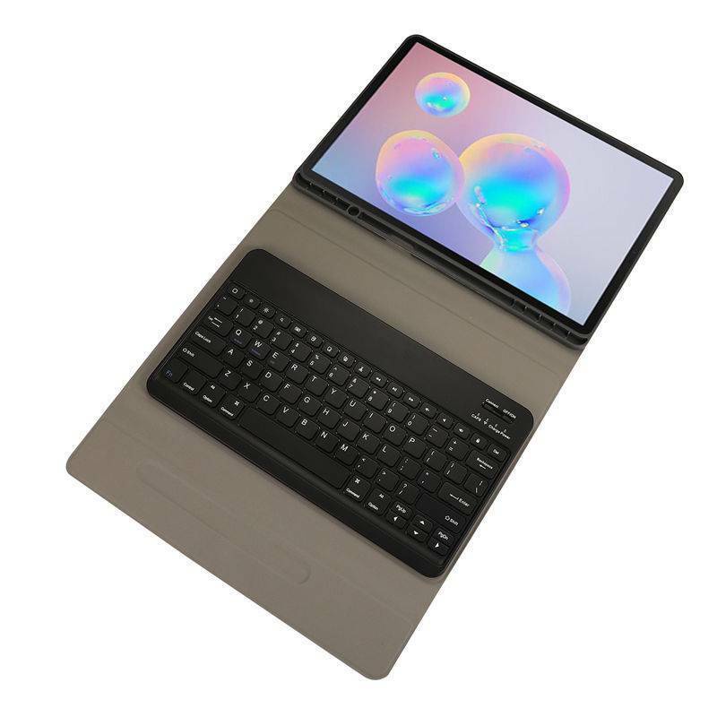 Set bao da kèm bàn phím bluetooth thích hợp cho Samsung Galaxy Tab S7 FE SM-T730 SM-T736B 12.4"