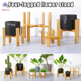 Chân đế chậu cây cảnh bonsai bằng gỗ trang trí nội thất