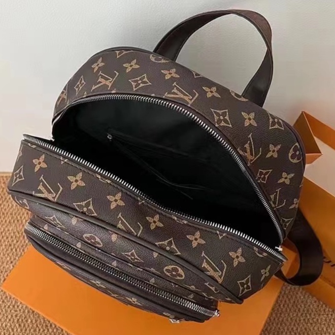 Balo da nam nữ đi học lv đẹp IRRY cặp đi học nam nữ thời trang cao cấp đeo vai phong cách unisex