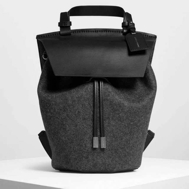 Balo Charles Keith Drawstring Backpack