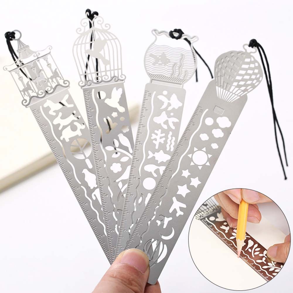 Kẹp đánh dấu trang sách đa năng thiết kế đục lỗ độc đáo tiện dụng cho giáo viên