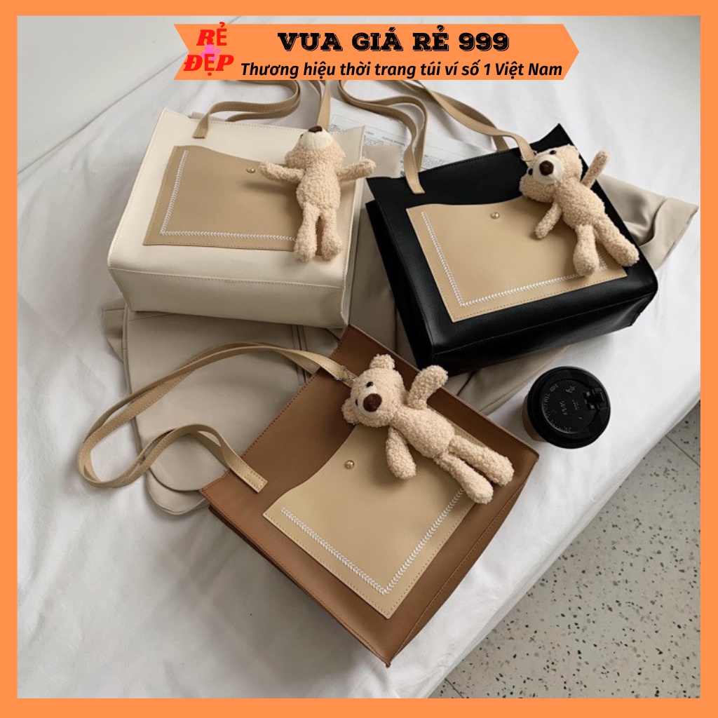Túi xách tote da nữ đeo vai đẹp giá rẻ đi chơi đi làm thời trang hàn quốc DC471