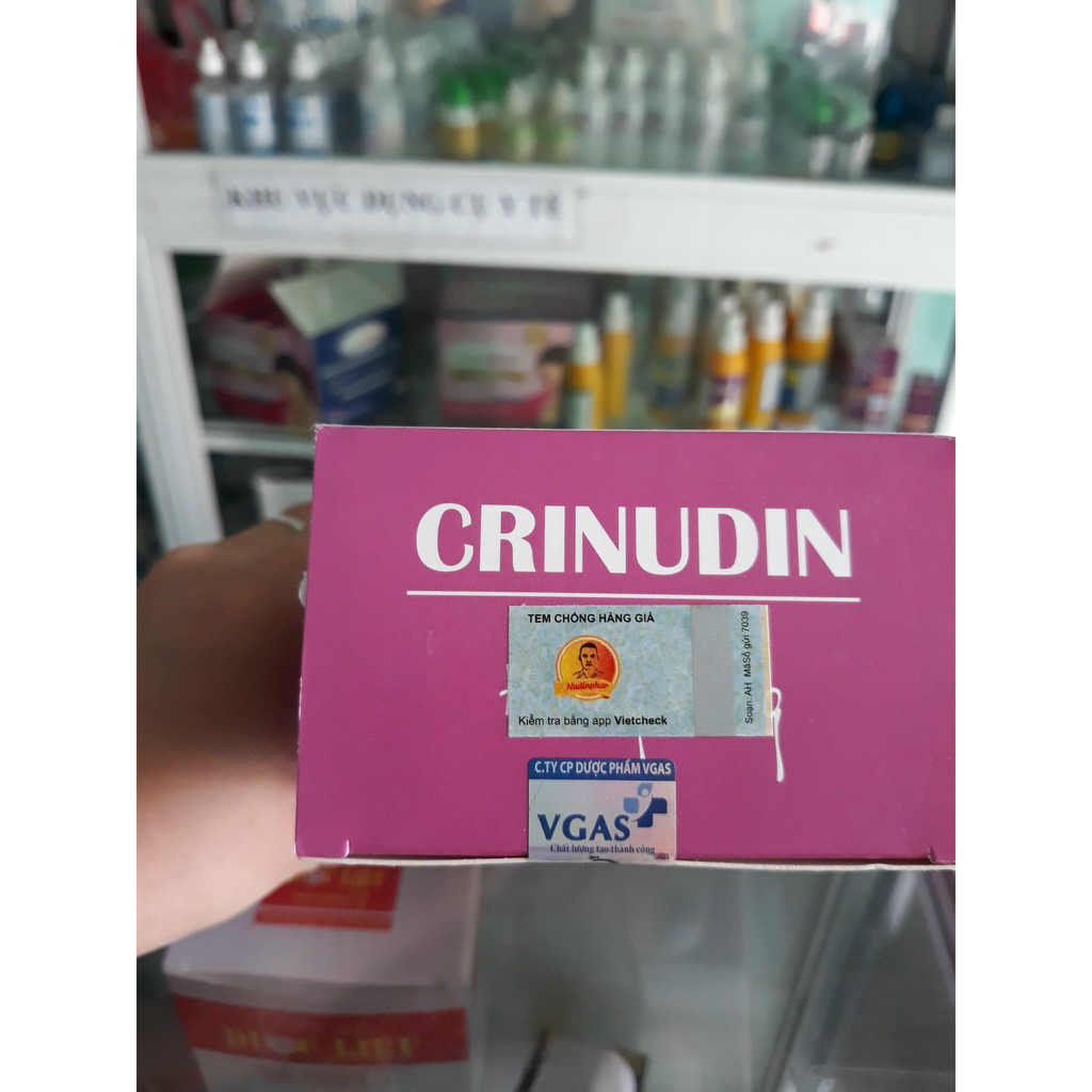 Trinh nữ hoàng cung (Gynenudin 600 mẫu cũ < CRINUDIN mới)