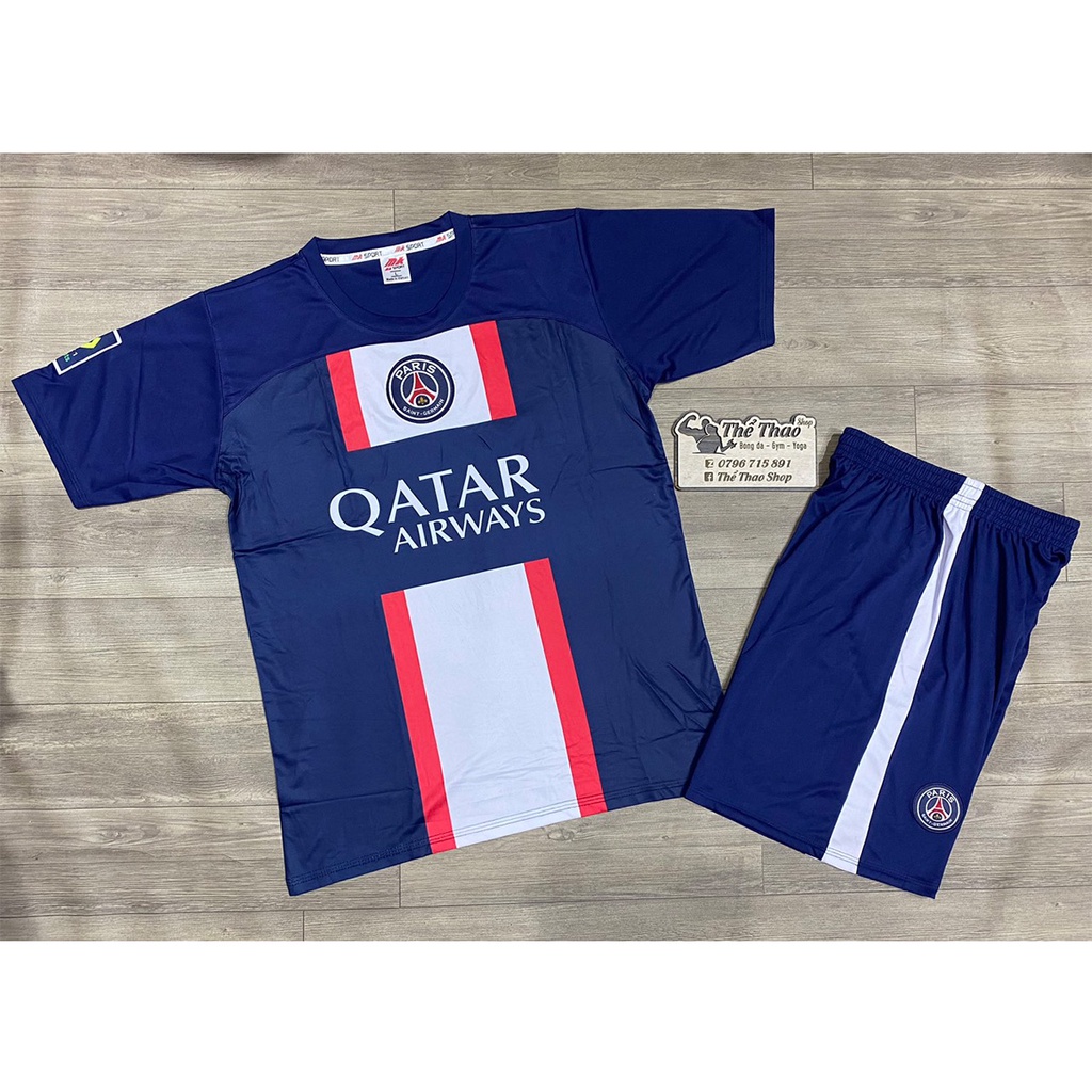 Bộ bóng đá PSG giải 2023 &lt;đủ màu&gt; &lt;40-85kg&gt;- PSG sân khách, PSG sân nhà