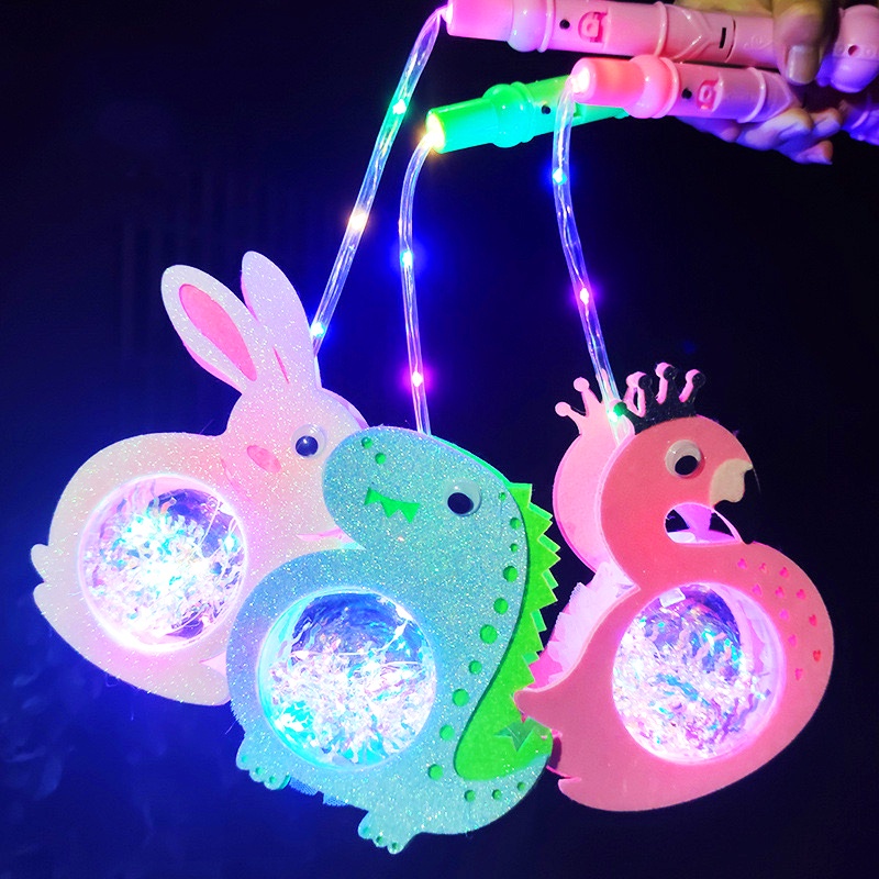 Đèn lồng trung thu phát sáng hình thú Baby-S, Lồng đèn trung thu nhiều màu sắc cho bé hot trend 2022 – SDC067[Mã BBSH5 G