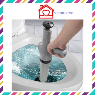 Súng Thông Tắc Bồn Cầu, Bồn Rửa Chén, Dụng Cụ Thông Cống, Bồn Rửa Mặt, Áp Suất Nén Tới 8kg Tiện Lợi Nhanh Chóng