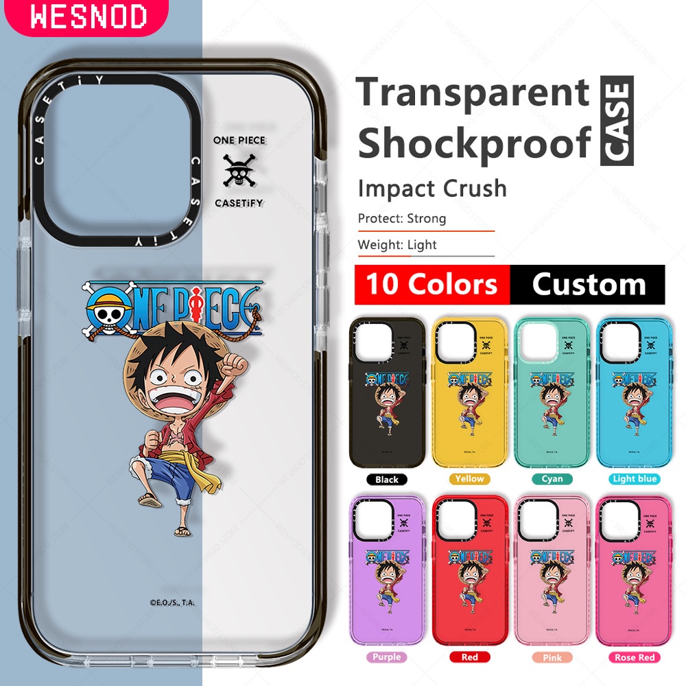 Chống sốc suốt Thời Trang đẹp Ốp Điện Thoại Họa Tiết Hoạt Hình One Piece Luffy Cho IPhone 12 Pro 13 Mini 11 7 8 Plus 15 14 Max Xs X Xr Se2020 gấu dẻo Mềm Silicon chống va Siêu Mỏng thương hiệu điện thoại ốp chống bẩn trong nắp