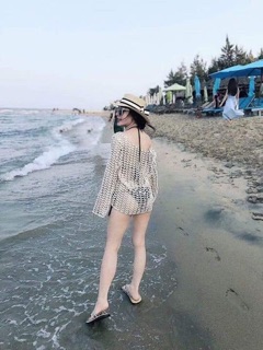 Áo choàng lưới đi biển