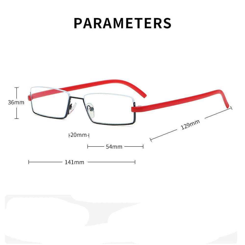 Mắt Kính Nửa Gọng Đọc Sách Chăm Sóc Tầm Nhìn Ngoài Trời