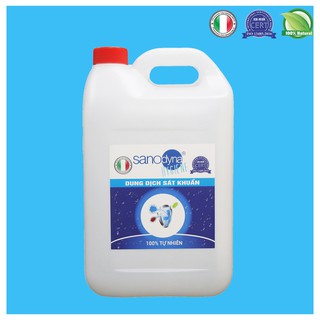 Dung dịch anolyte 100% tiêu chuẩn và công nghệ từ châu âu can 5 lít