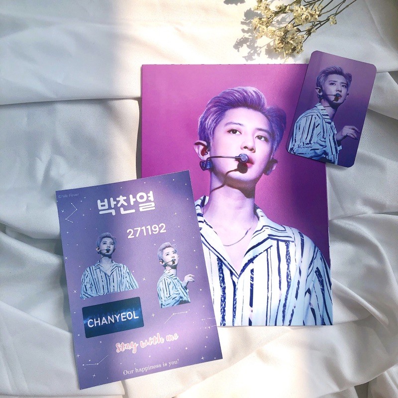 Bộ quà ảnh thành viên Chanyeol EXO