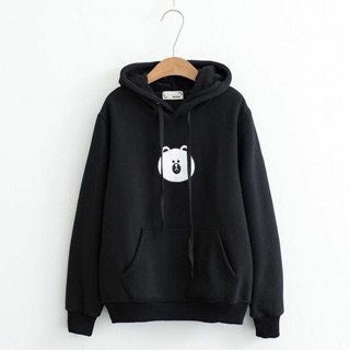 Áo Hoodie Gấu Trắng - Bigsize đến 100kg