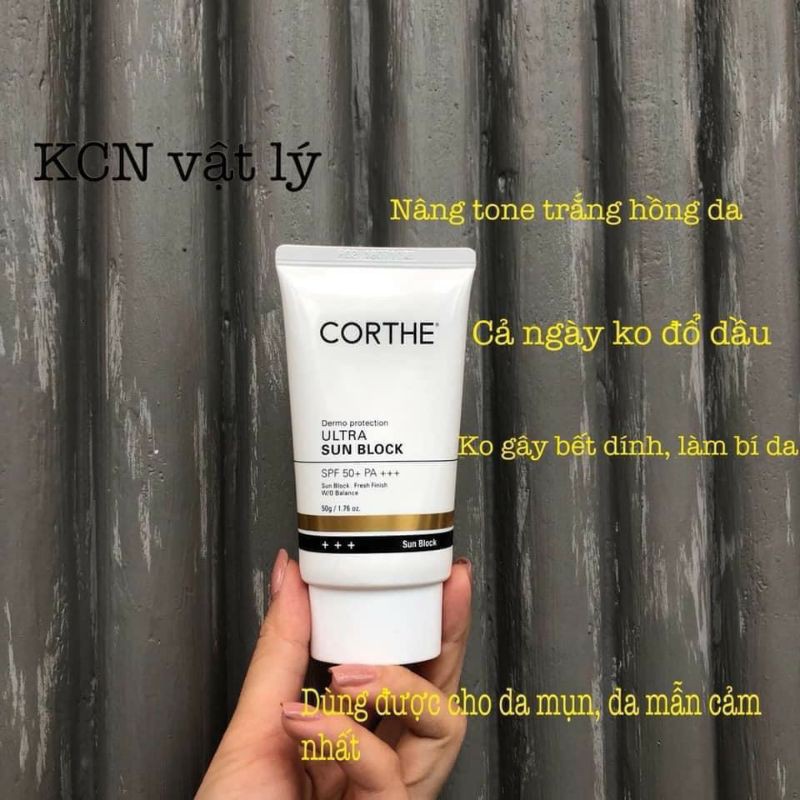 ❤Kem chống nắng vật lý Corthe Ultra Sun BLock SPF50+ PA+++❤