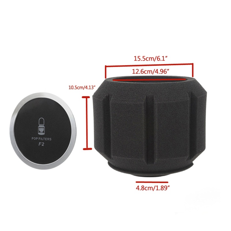 Vỏ Xốp Bọc Micro Thu Âm Chống Gió Giảm Tiếng Ồn