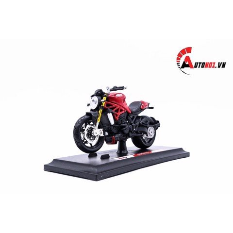 MÔ HÌNH XE DUCATI MONSTER 1200S RED 1:18 MAISTO 1023