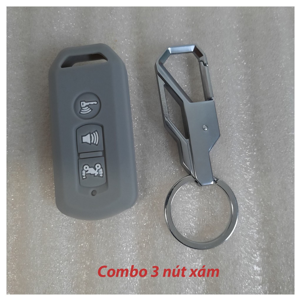 Combo Móc khóa và bọc khóa Silicon Smartkey SH, SHMode, PCX