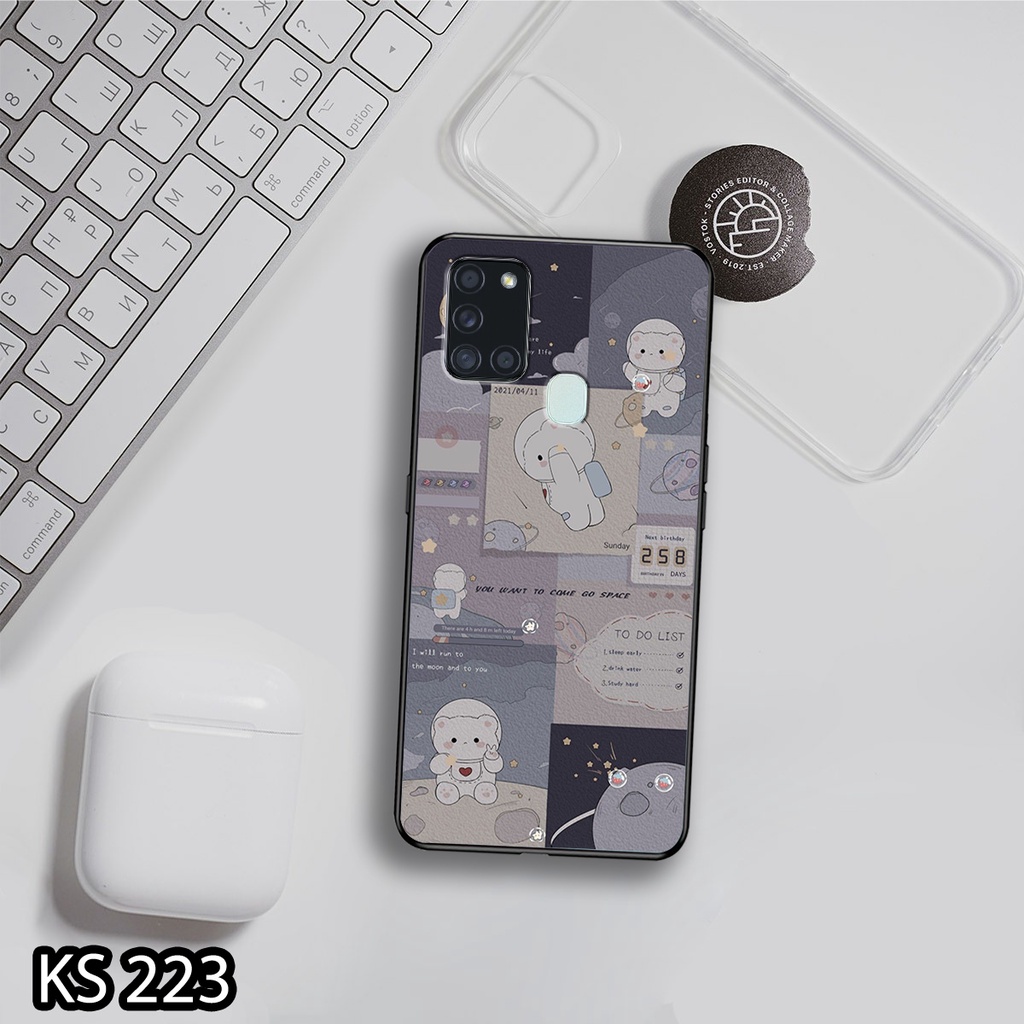Ốp lưng Samsung A11/A21/A21S in hình thỏ con siêu đáng yêu_KINGSTORE.HN_Ốp SS