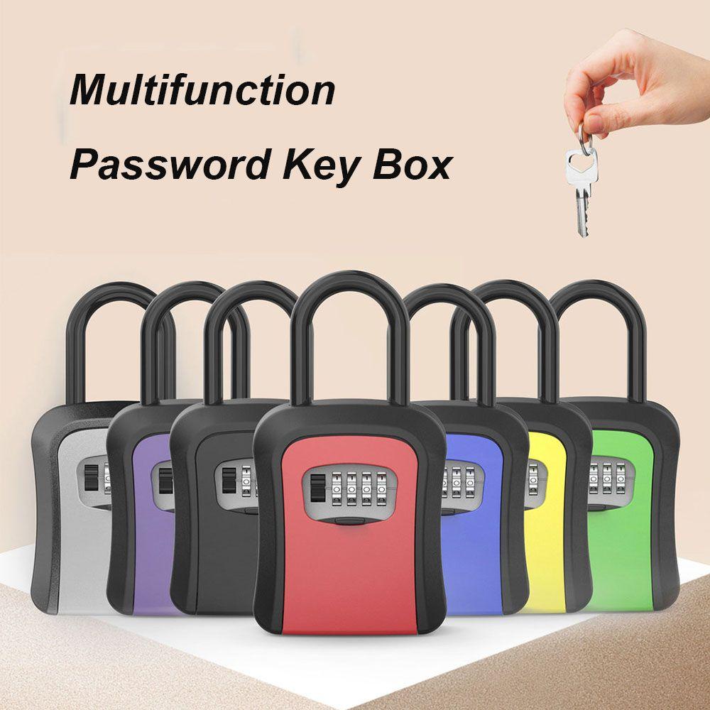 KUNHEV Hộp Đựng Chìa Khóa Gắn Tường Bằng Hợp Kim Nhôm Mới