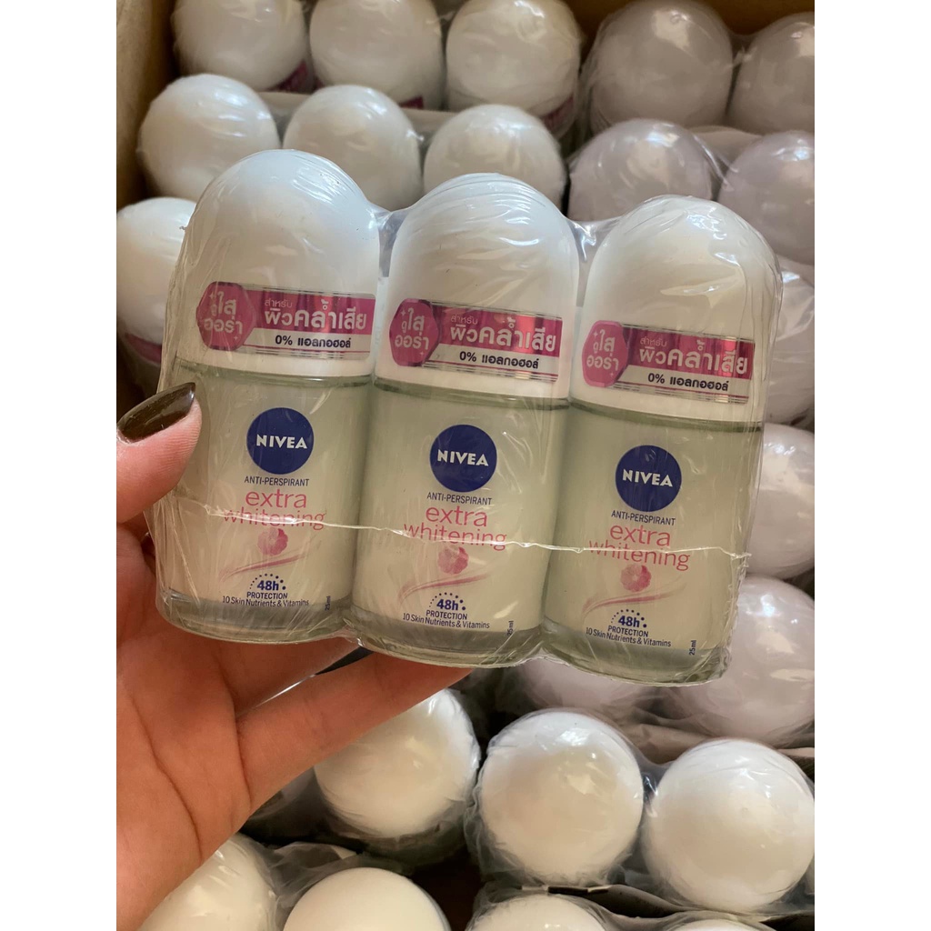 Lăn Khử Mùi Nivea Thái Lan 25ml