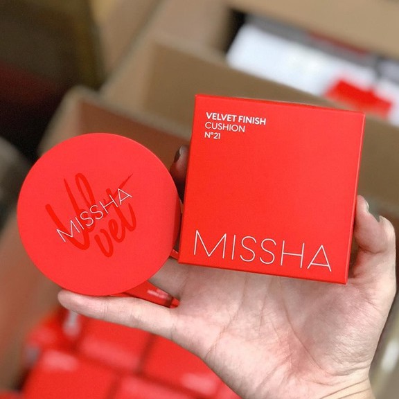 Phấn Nước Missha Velvet Finish Cushion SPF50+ PA++ Chính hãng | BigBuy360 - bigbuy360.vn