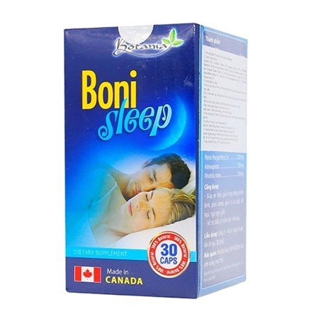 BoniSleep  - Hỗ trợ giảm căng thẳng thần kinh, giảm stress