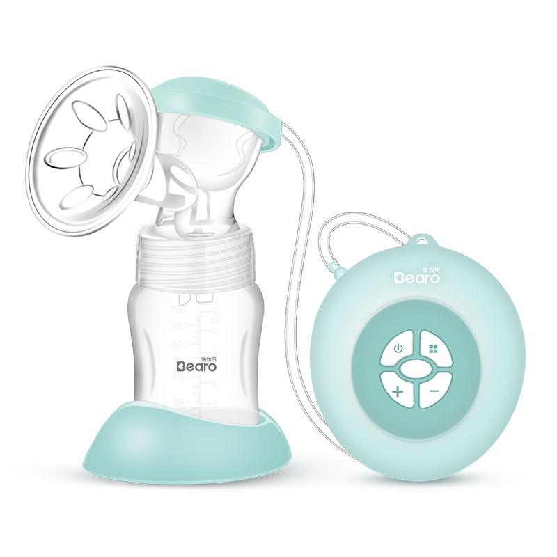 Máy hút sữa điện Real Bearo sạc USB, máy massage khác nhau, chất liệu Silicone an toàn y tế