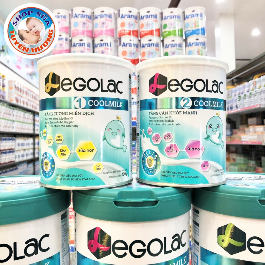 Sữa Legolac CoolMilk số 1,2,3 hộp 900G - 400G Chính hãng