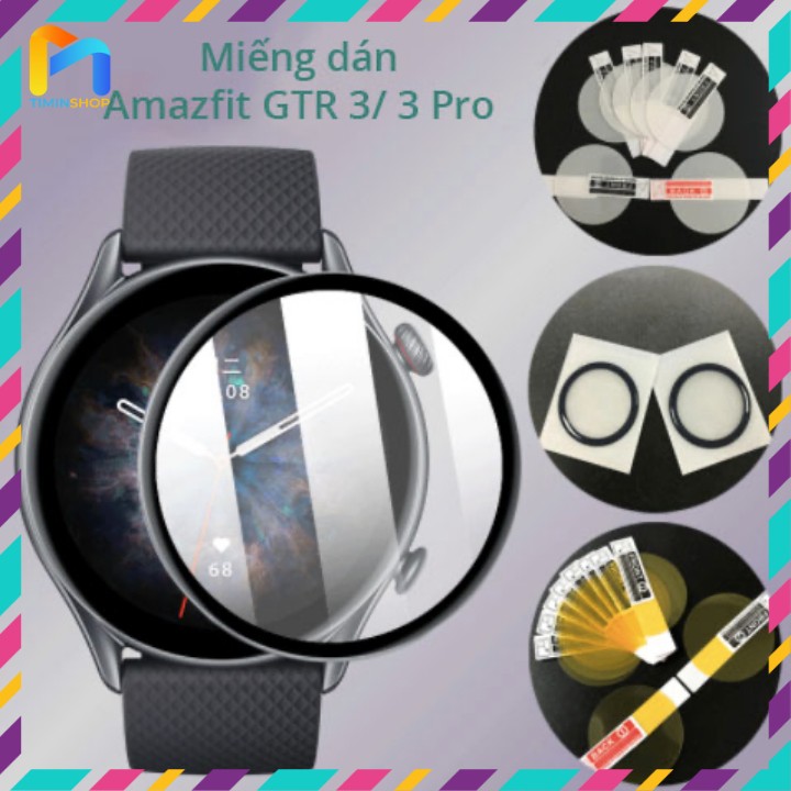 Miếng dán Amazfit GTR 3/ GTR 3 Pro - trong suốt