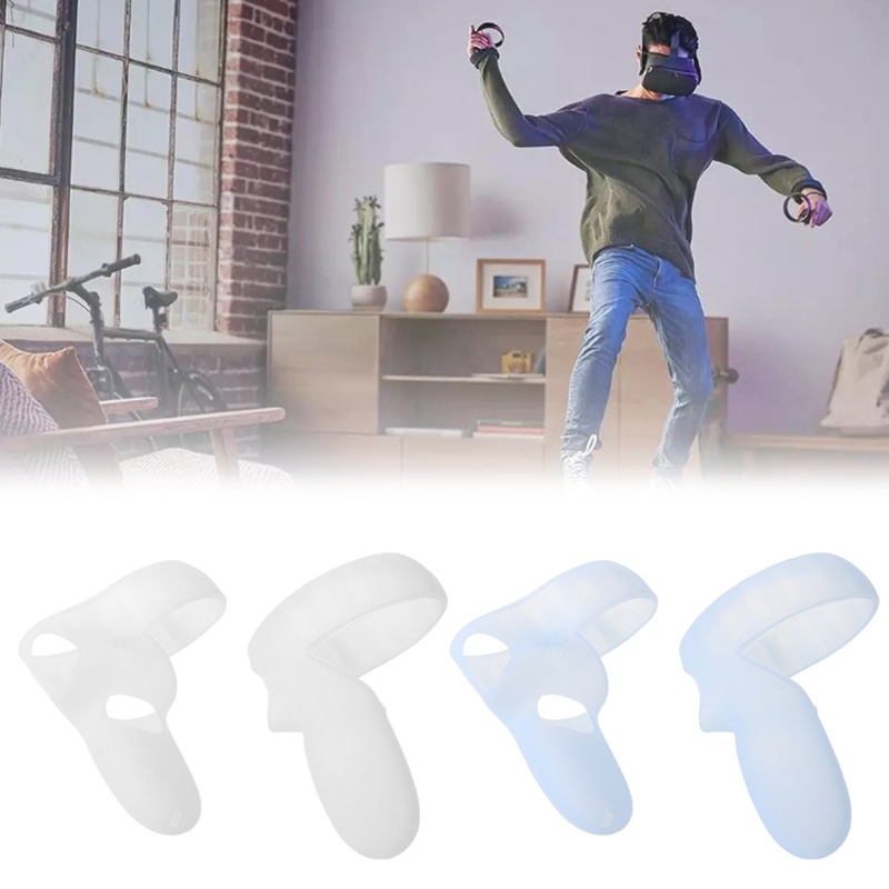 Vỏ Bọc Silicon Bảo Vệ Tay Cầm Điều Khiển Chơi Game Thực Tế Ảo Cho Oculus Quest2 Oculus Quest2