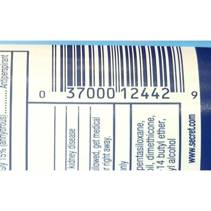 Lăn khử mùi sáp Nữ SOLID Secret Powder Fresh của Mỹ | BigBuy360 - bigbuy360.vn