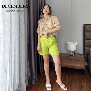 Áo Sơ Mi Decembery Tay Lỡ