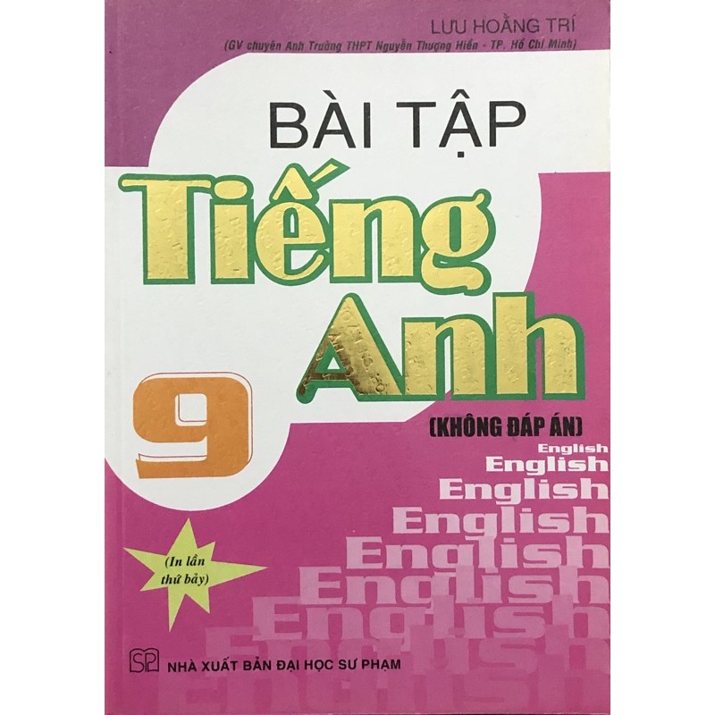 Sách - Bài Tập Tiếng Anh Lớp 9 (không đáp án)