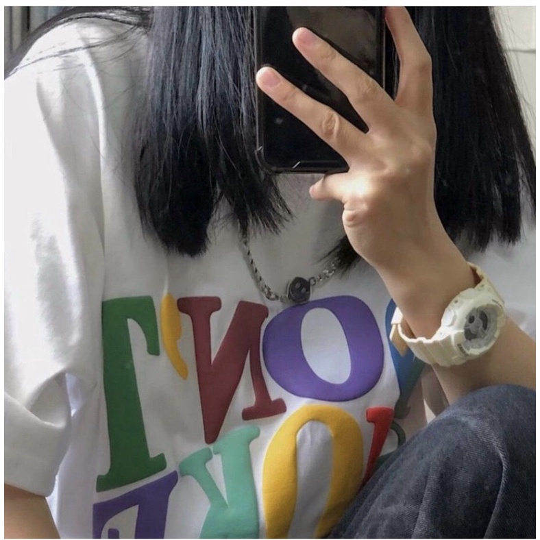 Áo Thun IDONT SMOKE Form Rộng Tay Lỡ, Áo Phông Unisex Win Clothing