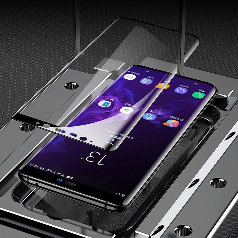 Kính Cường Lực 9D Bảo Vệ Toàn Màn Hình Cho Samsung Galaxy S8 S9 S10 S20 S21 S22 Fe Plus Note 8 9 10 20 Lite Pro Ultra