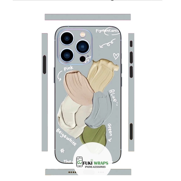 Tấm dán Skin Mặt Sau FULL VIỀN Dành Cho 13prm , 12prm , 11prm , x , xsm , ip11 , ip12 , ip13 - FukiShop