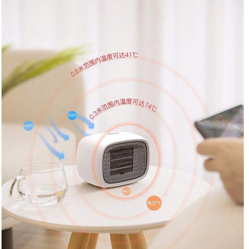 Máy Sưởi Mini - Đèn Sưởi Mini Xách Tay Công Suất 500W Dùng Cho Gia Đình Hoặc Văn Phòng Nhỏ