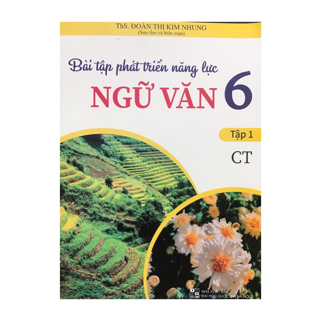 Sách  - Combo Bài tập phát triển năng lực Ngữ Văn lớp 6 tập 1 CT + KN