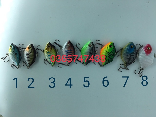 Mồi cá giả có 5bi câu chẽm, cá biển cực nhạy