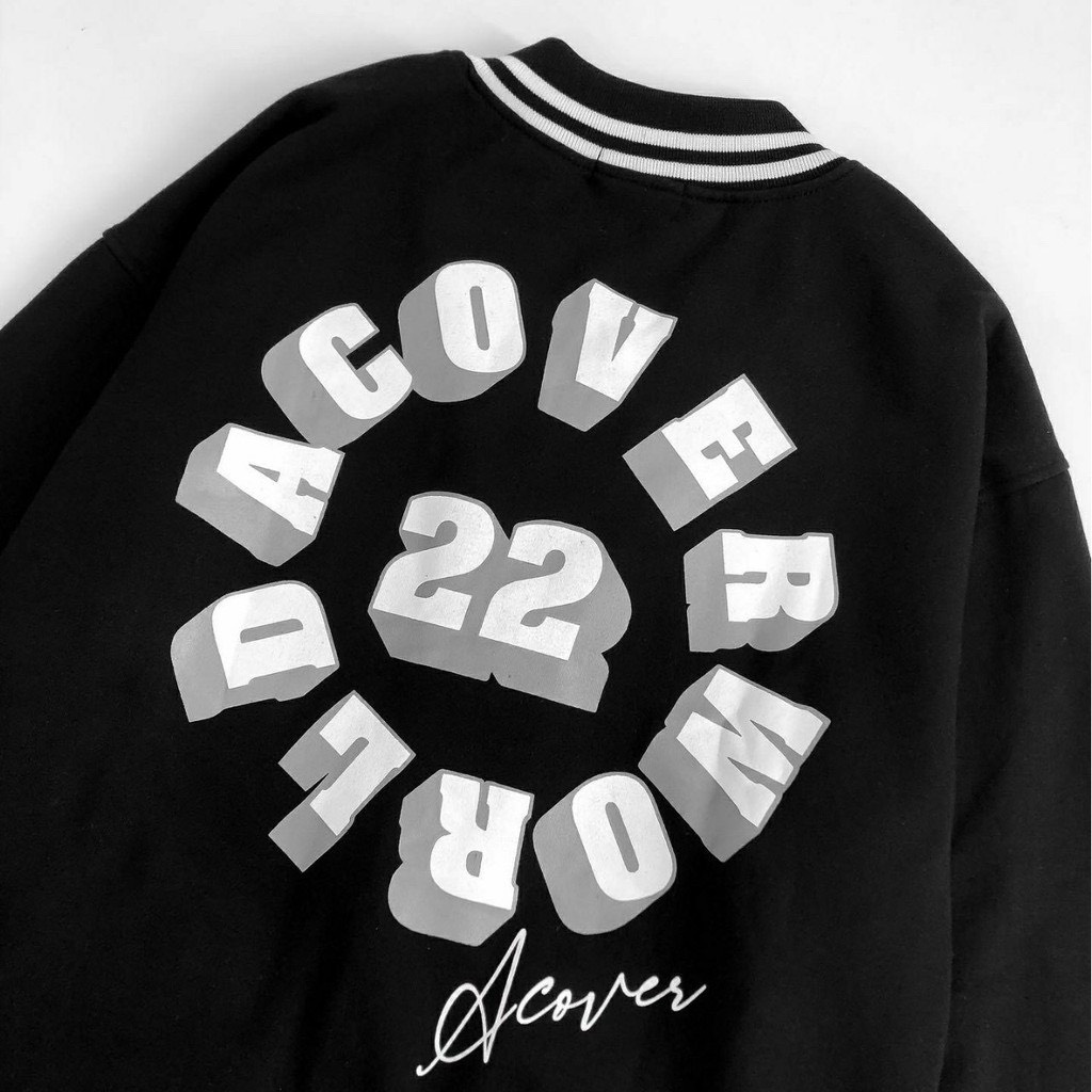 Áo Khoác Bomber Nỉ Nữ Form Rộng The Delia Áo Khoác Nỉ Form Rộng Nữ Acover Knn28 | BigBuy360 - bigbuy360.vn