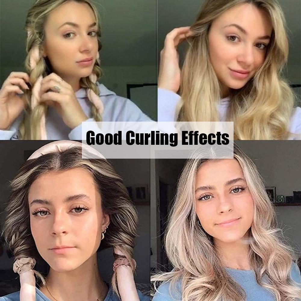 Bộ Dụng Cụ Uốn Tóc Không Nhiệt SOFTNESS Mềm Mại Tiện Dụng