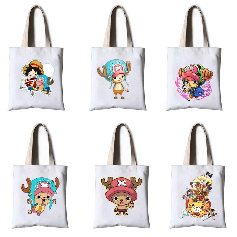 Túi tote chopper one piece túi tote thần tượng TT24 hoạt hình