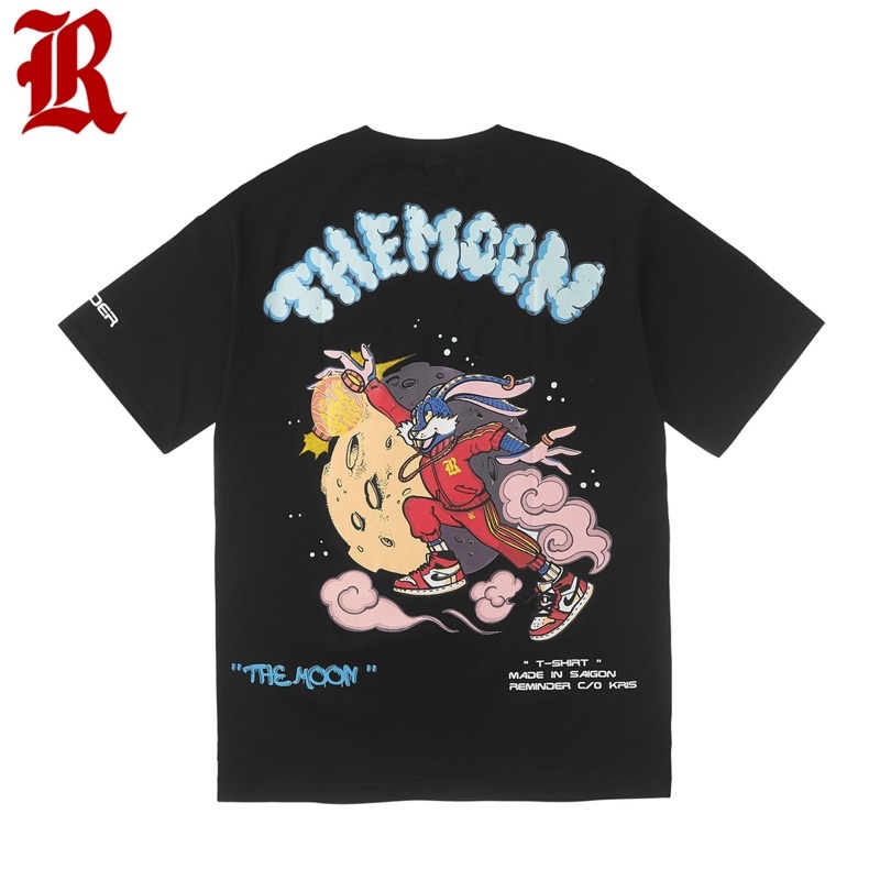 Áo Thun Reminder The Moon T-Shirt Phông Local Brand Nam Nữ Unisex | BigBuy360 - bigbuy360.vn