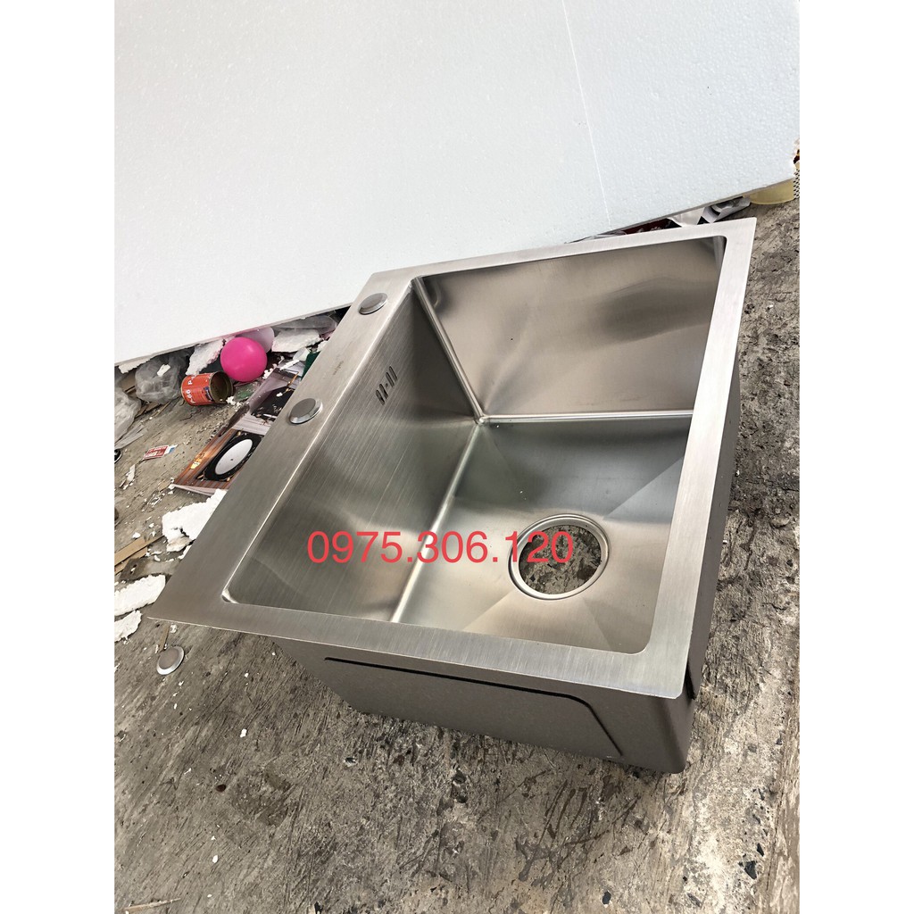 [ĐẦY SỔ LƯỢNG GIÁ SỈ] Chậu Rửa Chén Bát INOX SUS 304 N19 5045 NA.GRAND và Bộ Xả chậu XẢ TO 2 LỚP